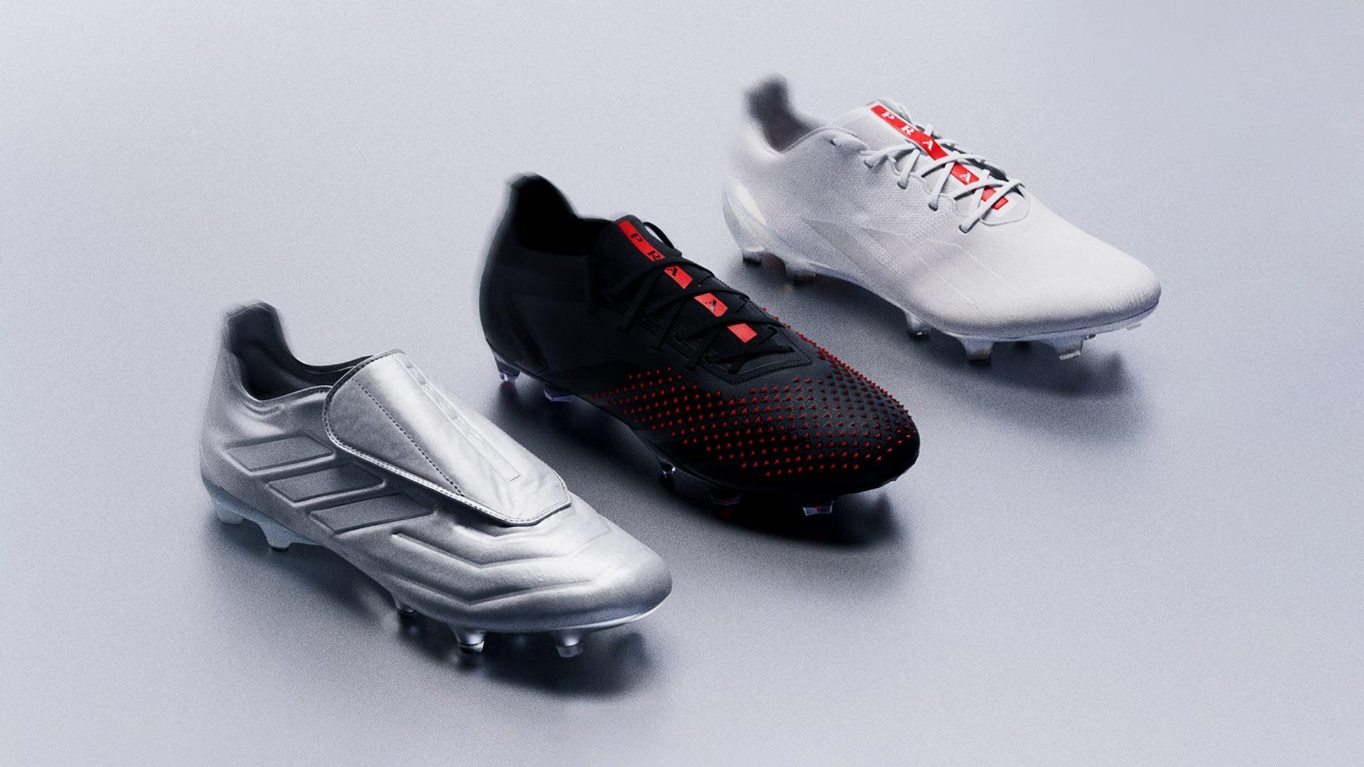 Check out adidas and Prada’s luxury football boot collaboration 