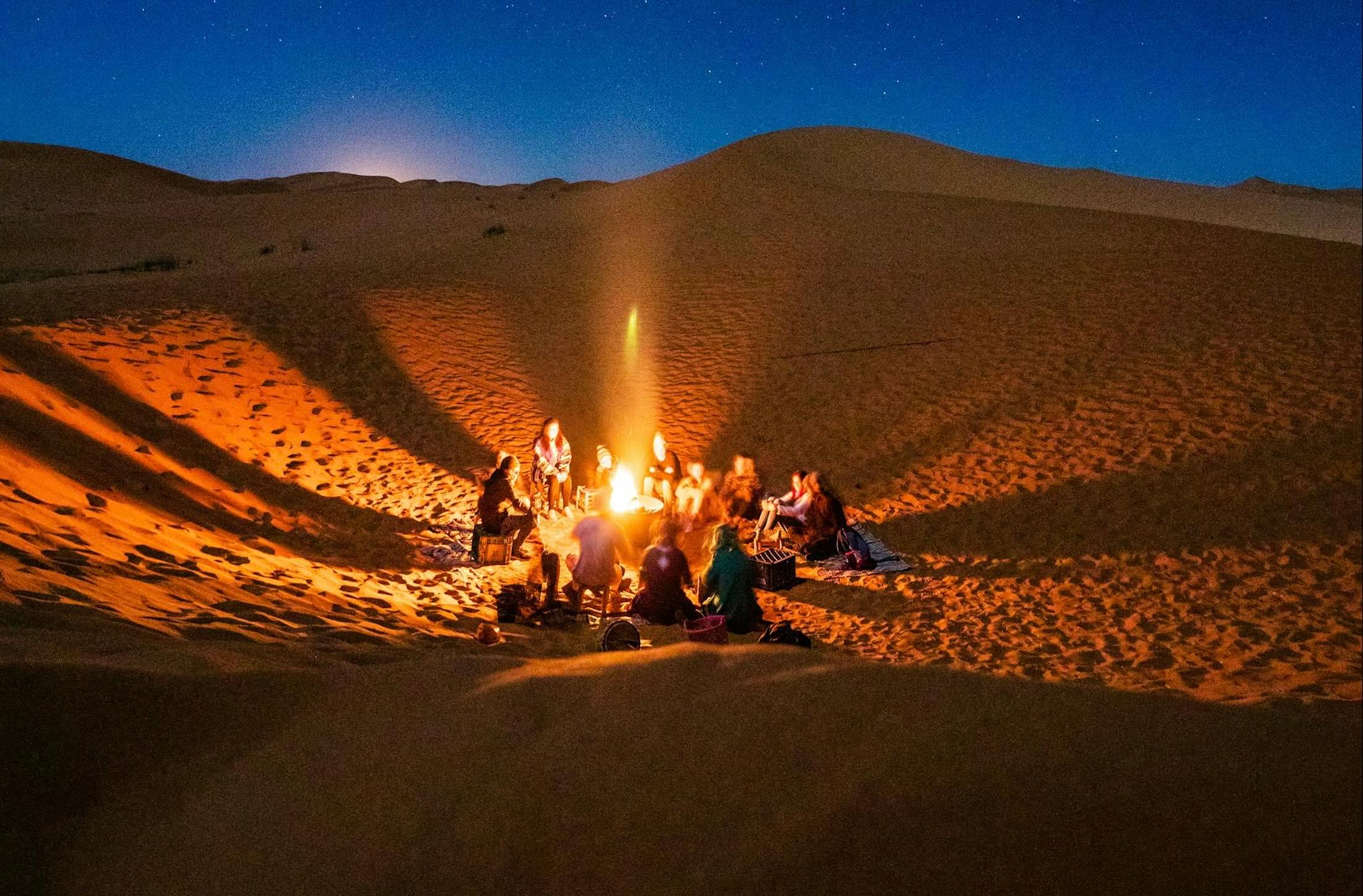 Riyadh Exit opens a cool camping experience 
