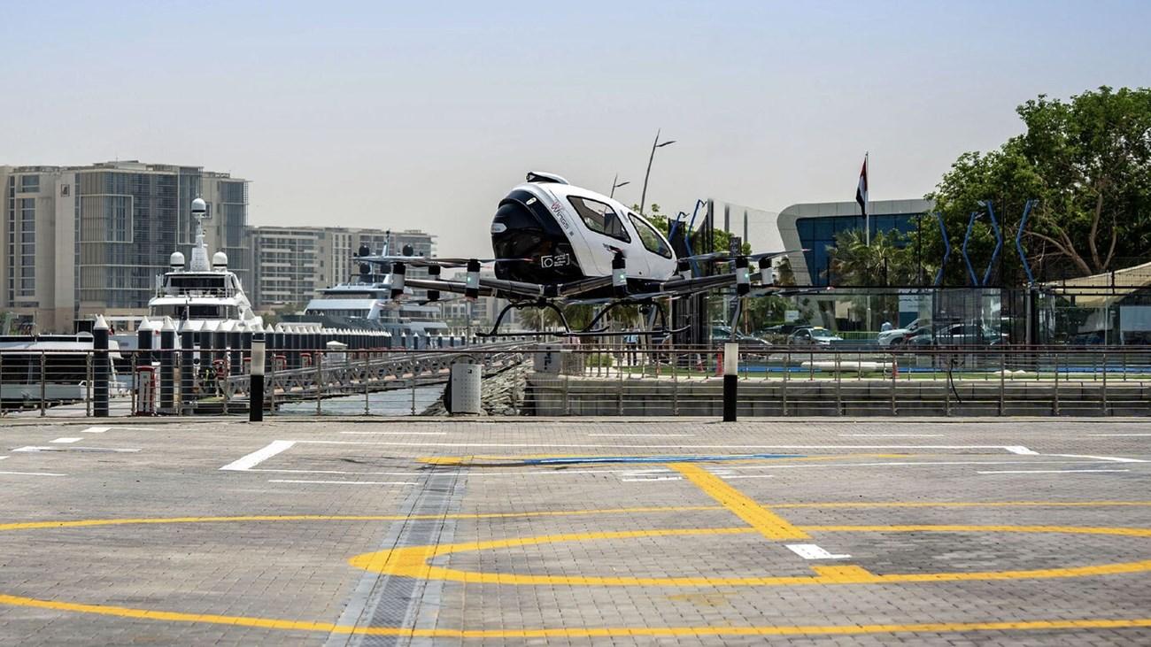 Abu Dhabi unveils its first vertiport for flying taxis